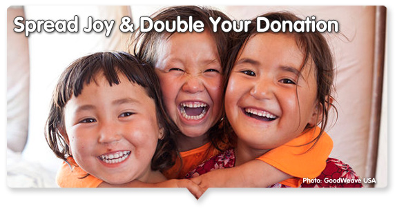 Spread Joy & Double Your Donation