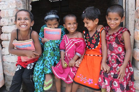  Educate 425 impoverished camp kids in Bangladesh